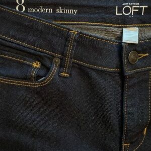 Ann Taylor LOFT modern Skinny Jeans - sz 8